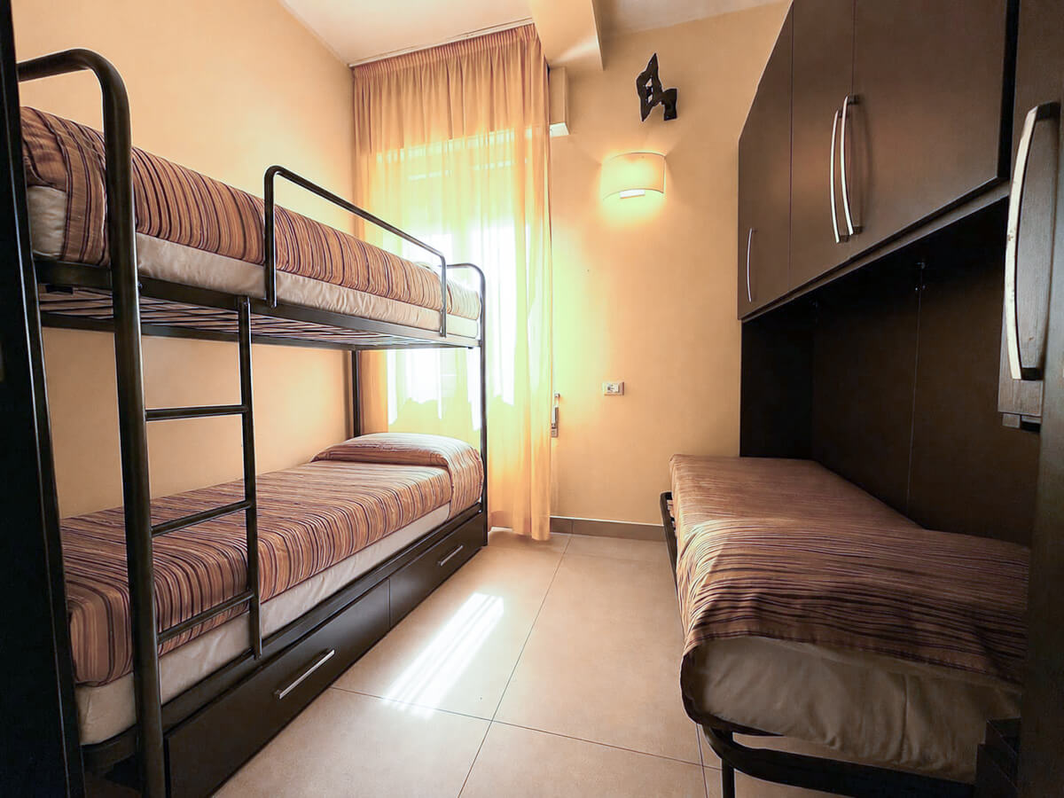 Camera Family per 5 Persone Hotel San Carlo