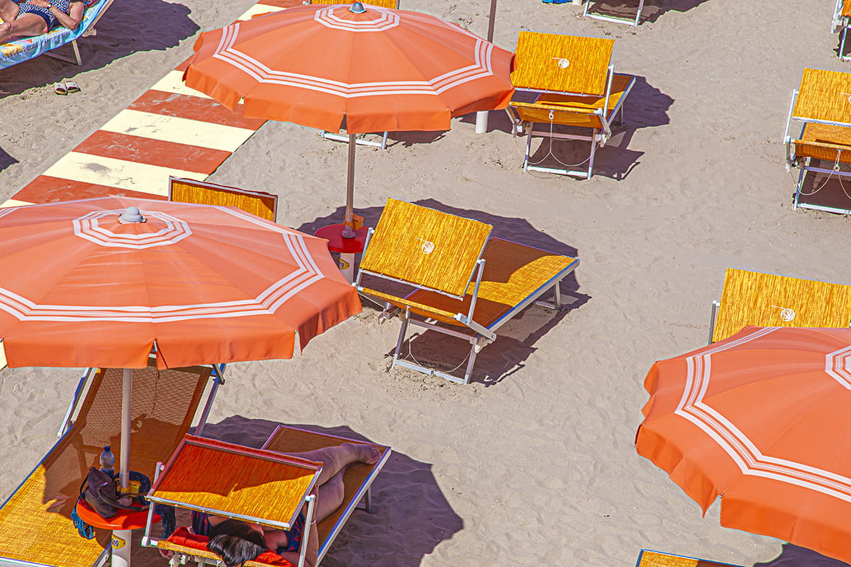 ombrelloni spiaggia cesenatico